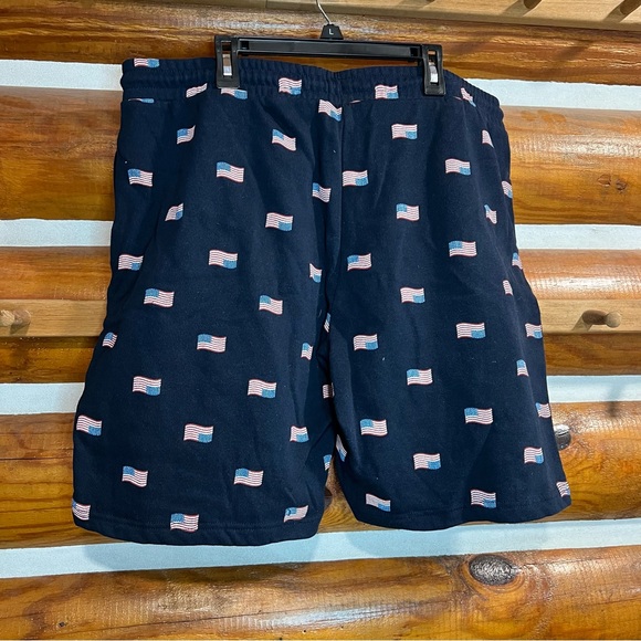 ImL Patriotic Flag Print Swim Shorts - Picture 2 of 3